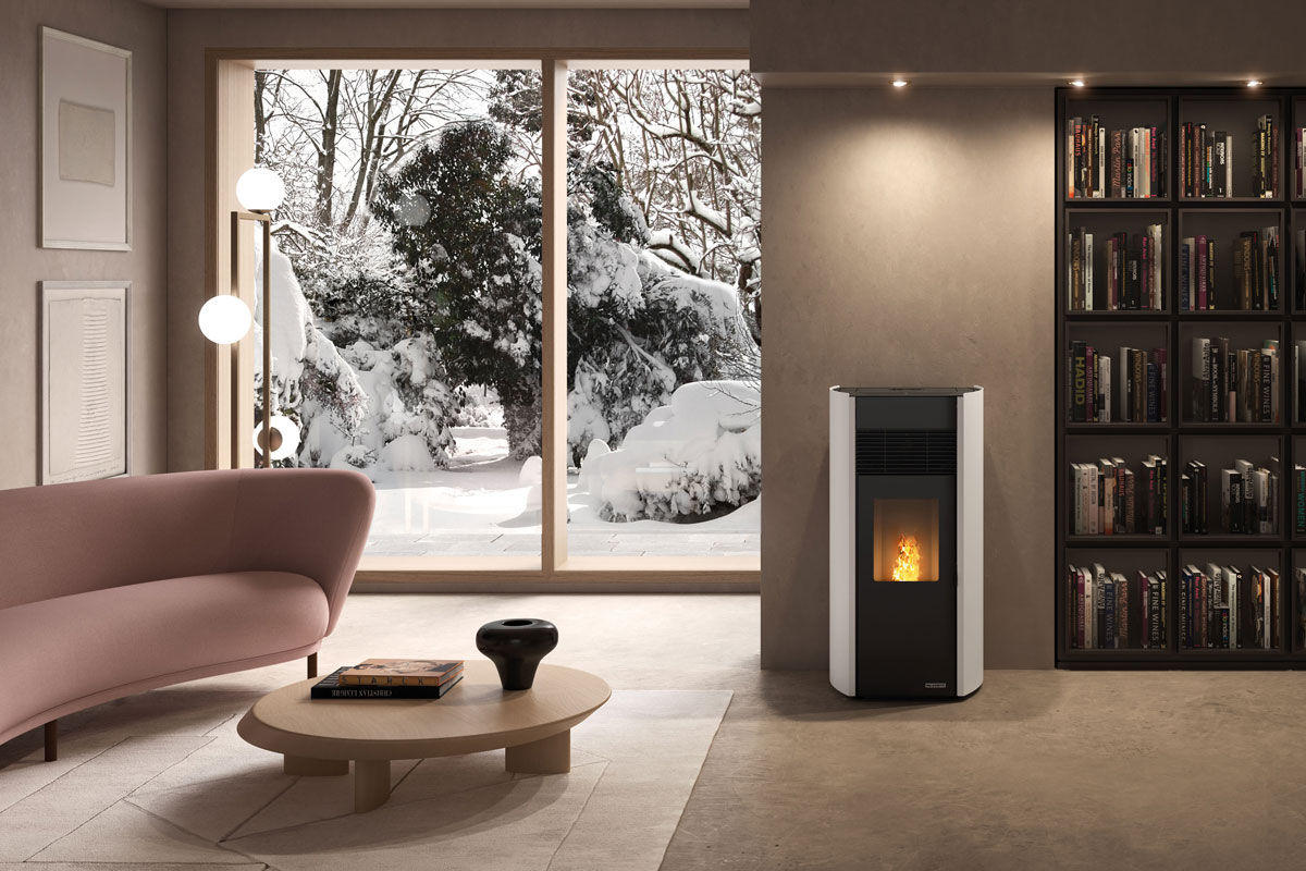 Stufa A Pellet Ecofire Mil Da Palazzetti Designbest