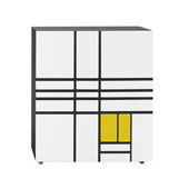 Aufbewahrungsmöbel Homage To Mondrian