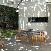Table Moon Teak