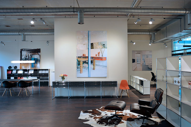 minimum einrichten gmbh - USM Vitra Store im stilwerk