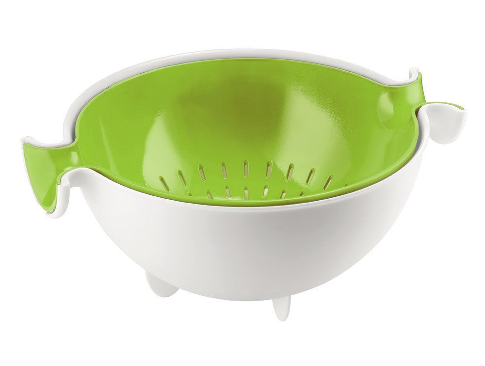 Guzzini Küchenzubehör Sieb Spin&Drain | Designbest Guzzini Küchenzubehör Sieb Spin&Drain | Designbest