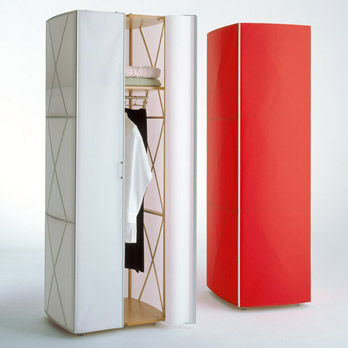 Garderobe Folien-Schrank 385