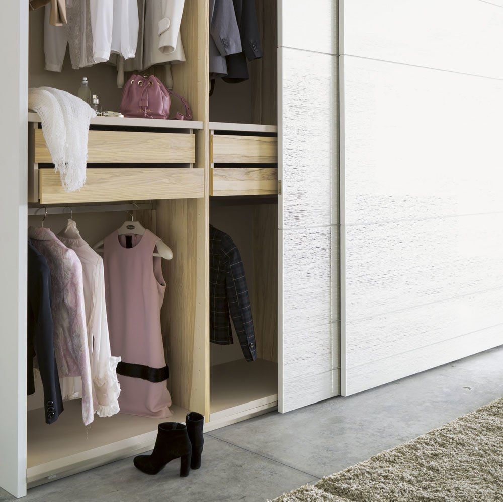 Armadio Wall Seta Argento