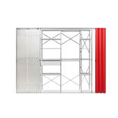 Schrank System-Regal 344