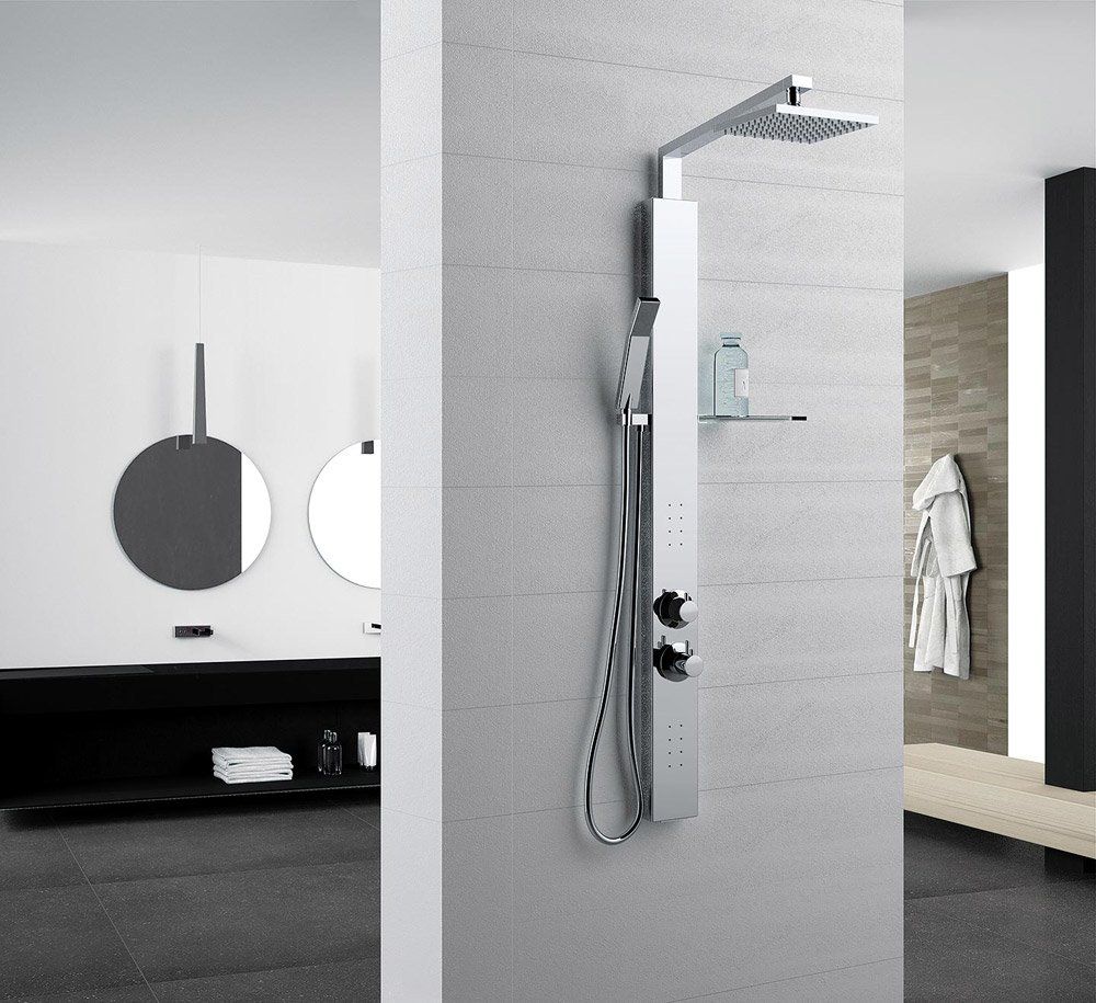 Colonna Doccia Novellini Cascata 3.Colonna Doccia Revif Plus Da Novellini Designbest