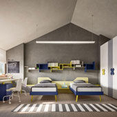 Composizione Letto a terra R8