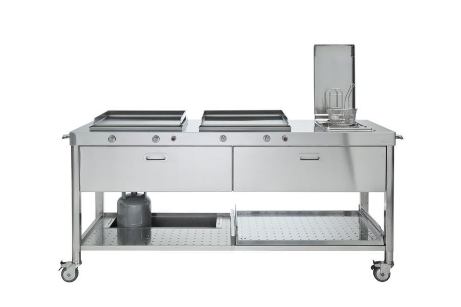 Mobile da cucina - 128/168 FFL/1 - ALPES-INOX