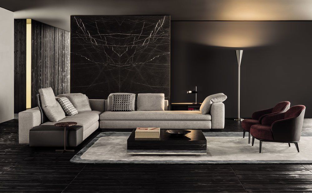 Corner Sofas: Set Yang by Minotti