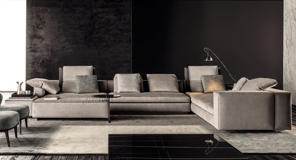 Corner Sofas: Set Yang by Minotti