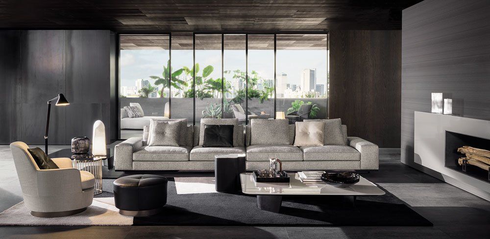 Modular Sofas: Sofa Lawrence by Minotti