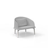 Fauteuil Lounge Cleo Alu