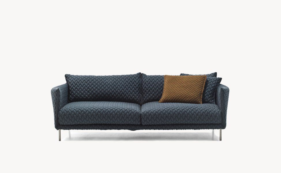 Three Seater Sofas Sofa Gentry By Moroso, Gentry Leather Sofa