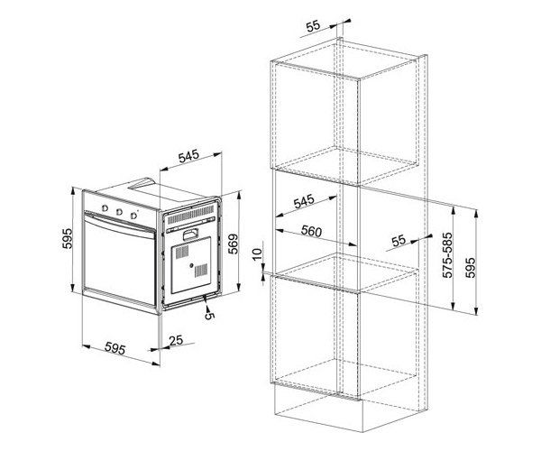Forno CM 55 G OA