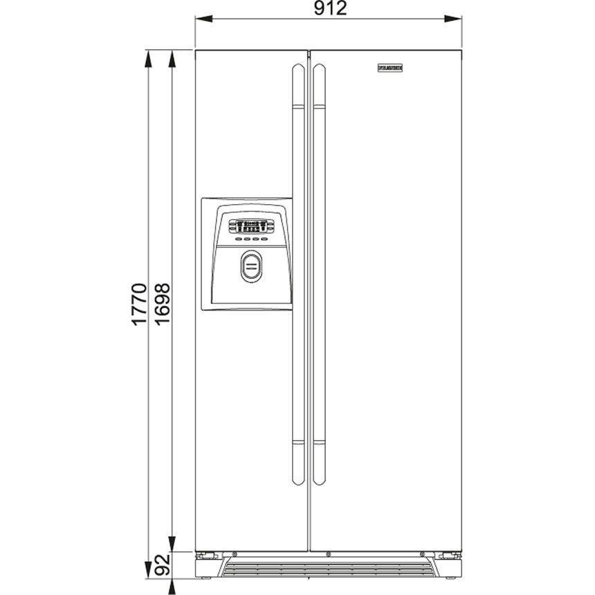 Frigocongelatore FSBS 6001 NF IWD XS A+