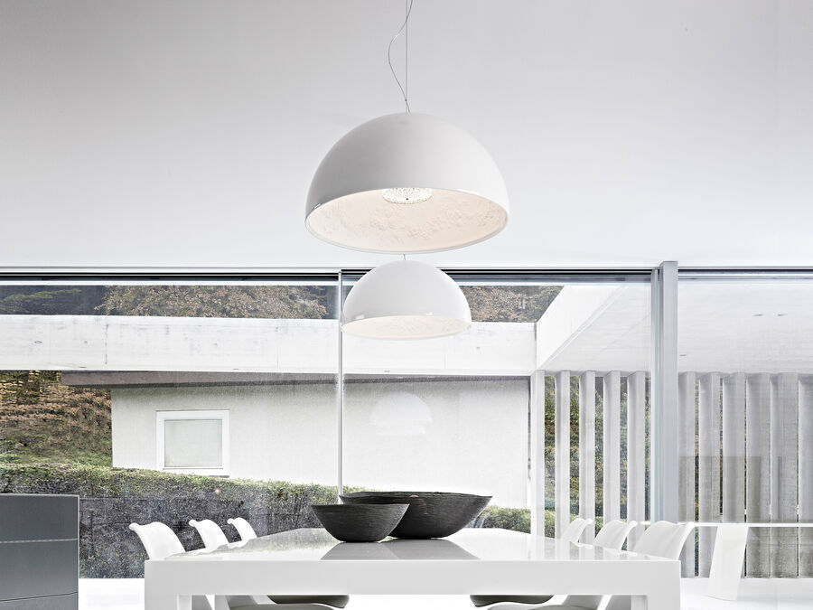 Pendant Lamps Lamp Skygarden 2 By Flos, White Plaster Table Lamps Taiwan