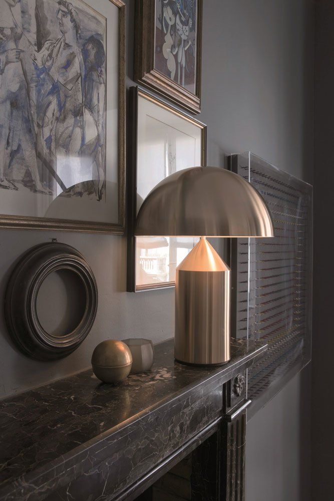 Lampada Atollo metallo 233