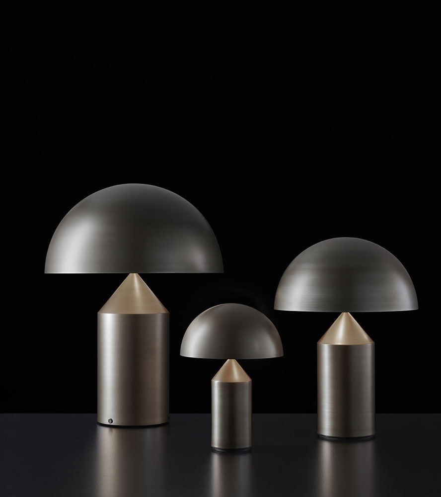 Lampada Atollo metallo 233