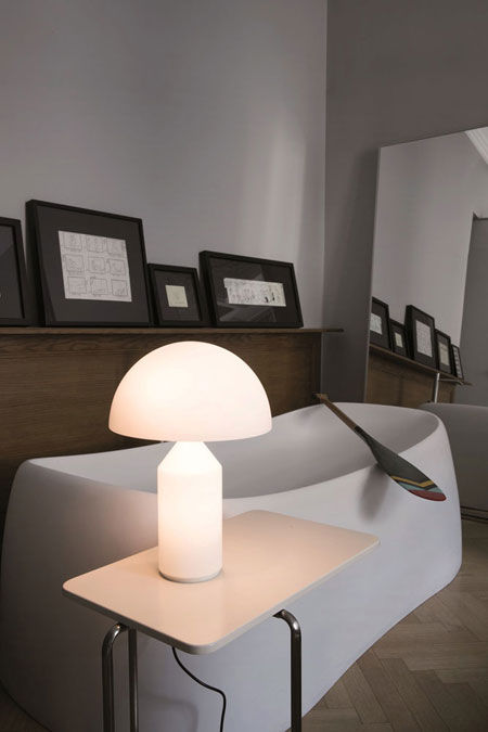 Lampe Atollo vetro 233