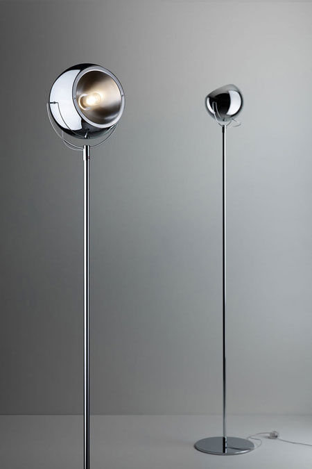 Lampadaire Beluga Steel