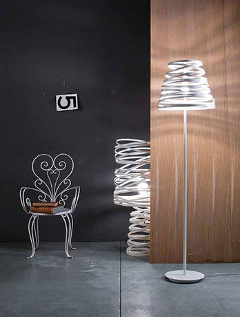 Lampadaire Curl My Light