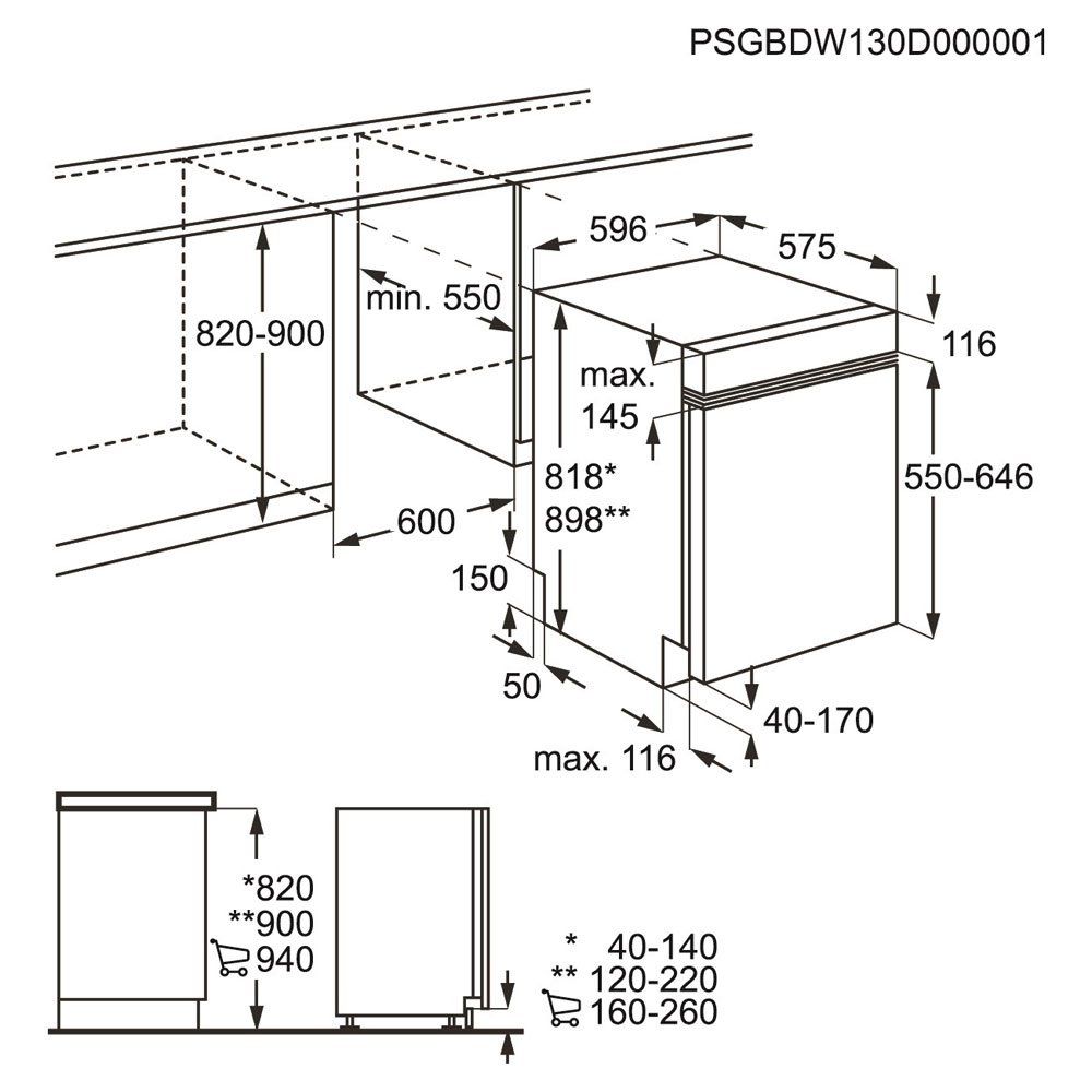 Lavastoviglie TP1003R5B