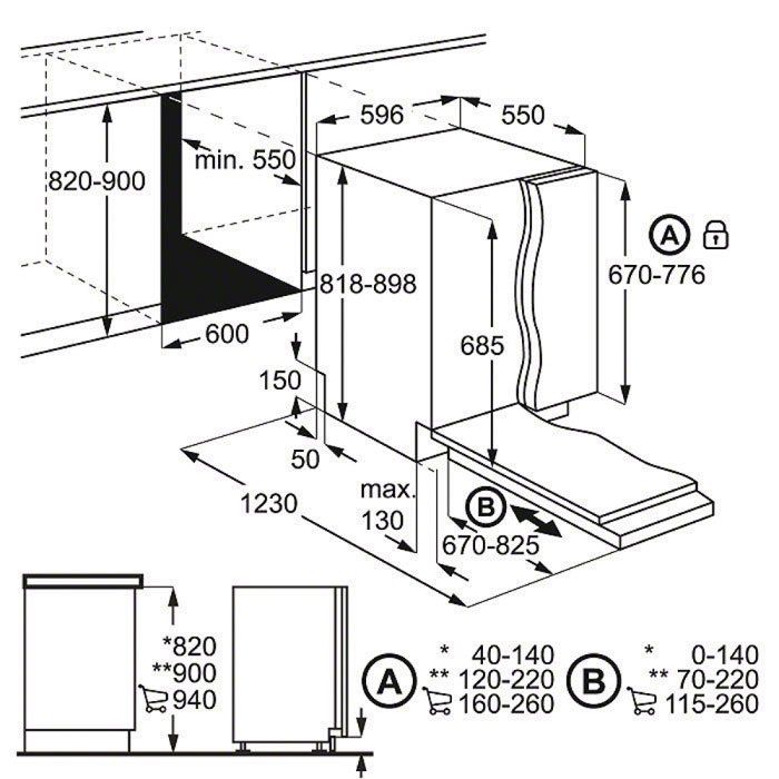 Lavastoviglie FSE83800P