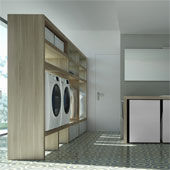 Mobile lavatoio Spazio Time 01