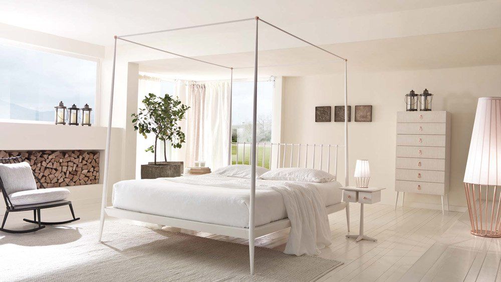Letto Urbino Baldacchino