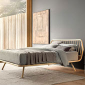 Letto Trama Legno