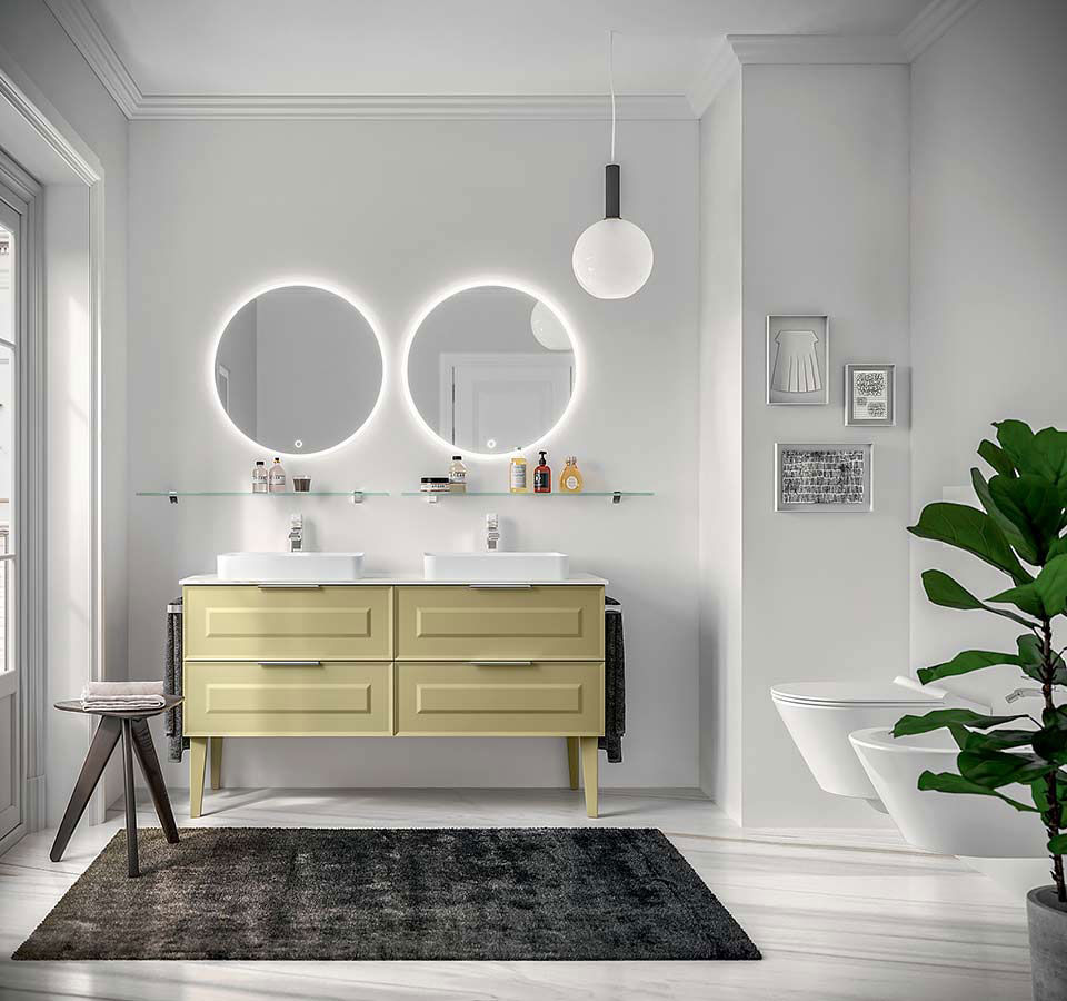 Composizione Suite Vintage da Berloni Bagno | Designbest