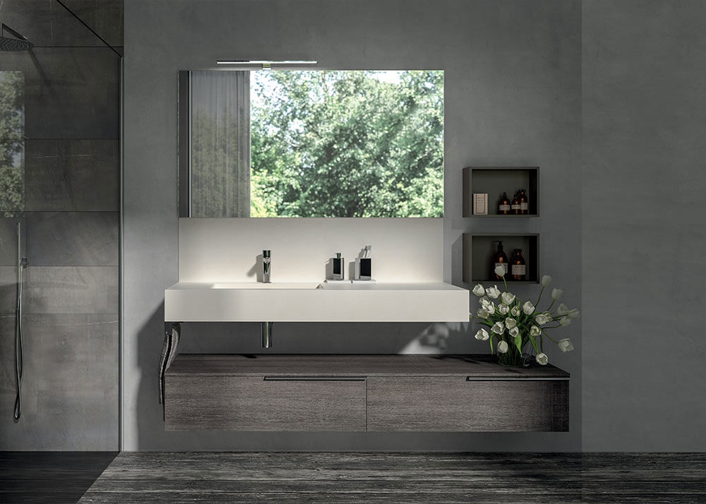 Mobili Da Bagno Moderni Berloni.Composizione Plana 13 Da Berloni Bagno Designbest