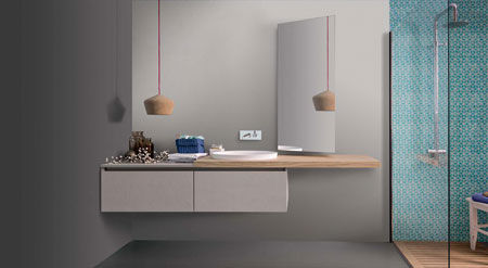 Illuminazione Lavabo Bagno : Bagno arredamenti decian