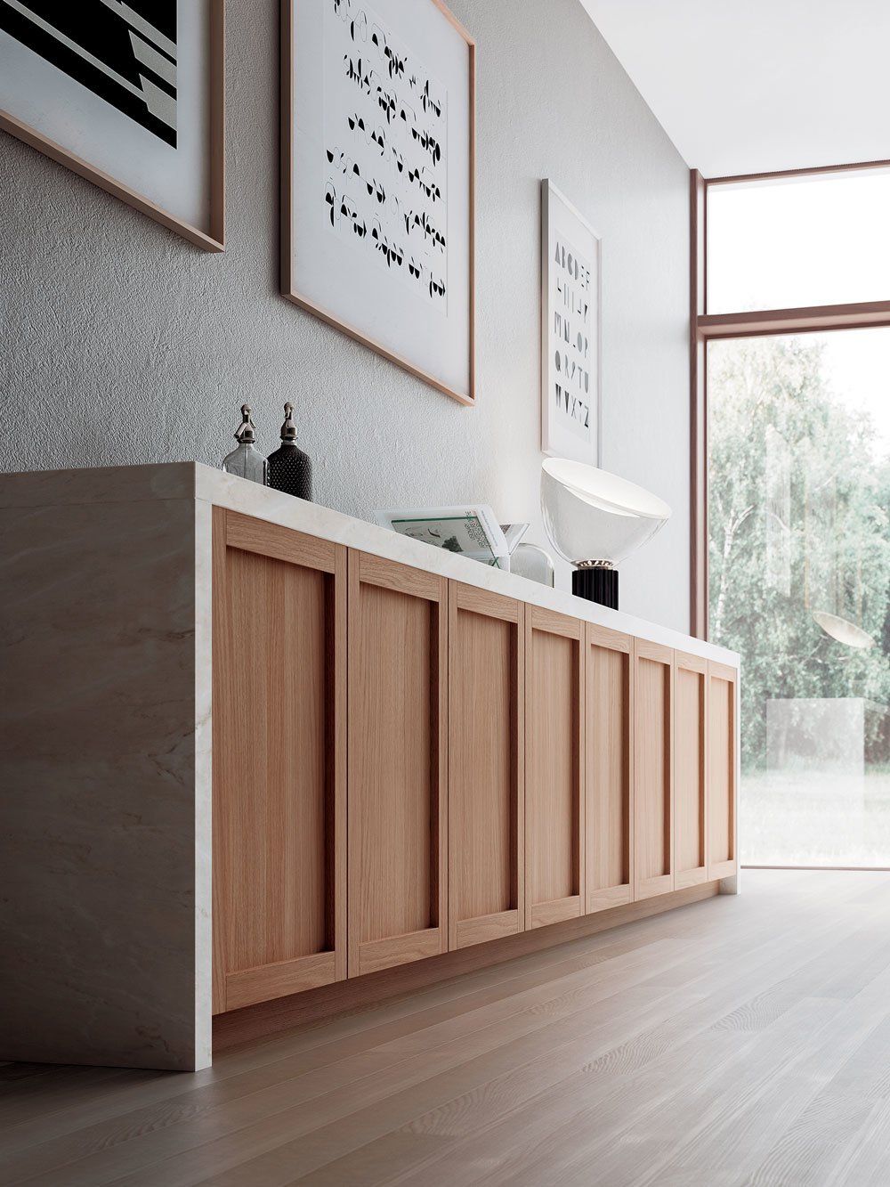 Cucina Legno Vivo 2.6