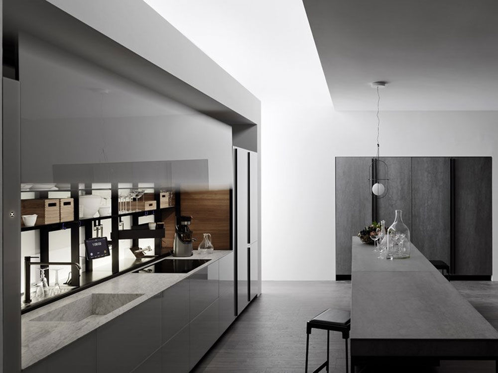 Cucina Logica Celata Vitrum