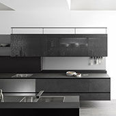 Küche Riciclantica Laminato Cuoio