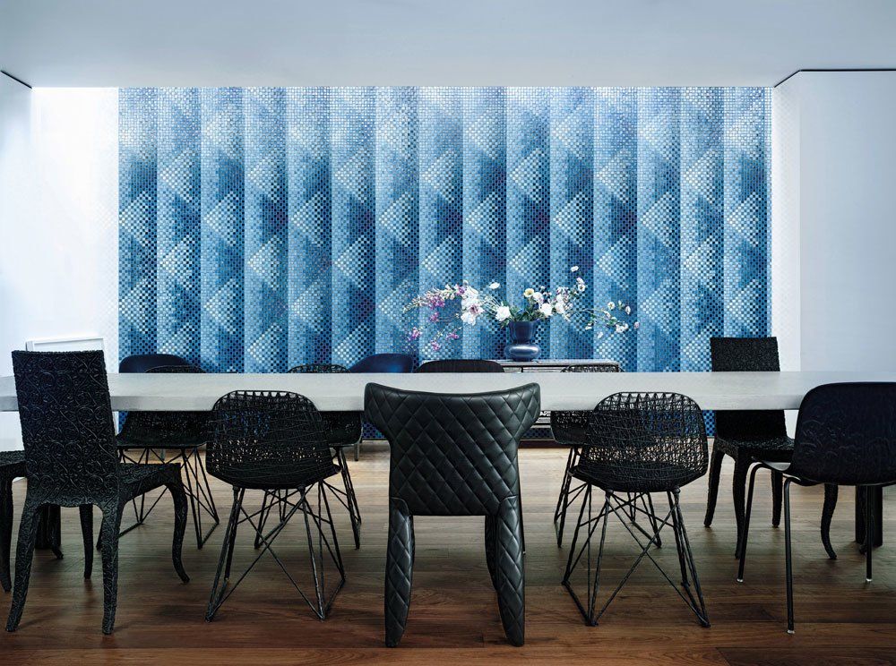 Mosaico Pyramid Blue