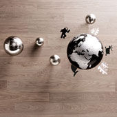 Parquet Rovere Grisaglie - Grigio di Luna