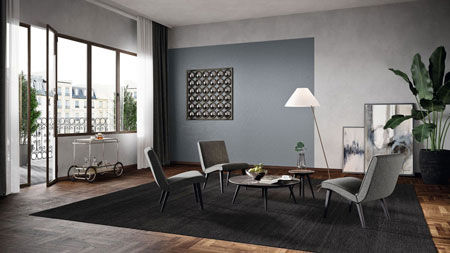 Petit fauteuil Vostra Wood