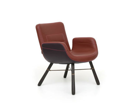 Poltroncina East River Chair Leather