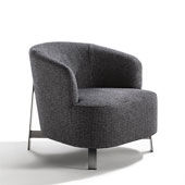 Poltrona Copine Steel