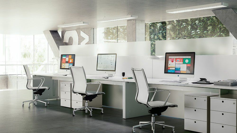 Scrivania Sistema28 Extralong
