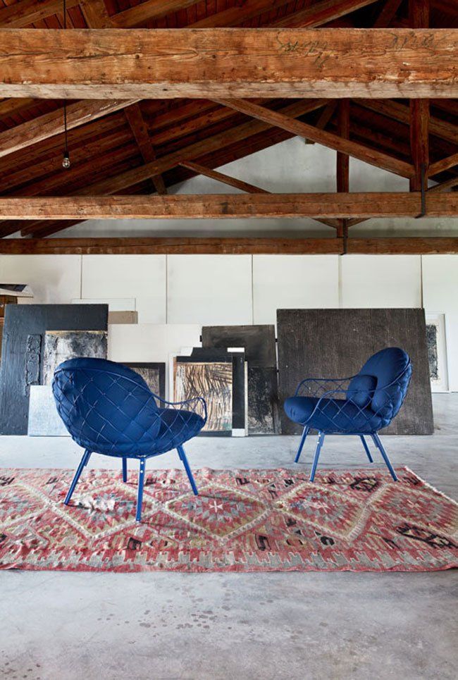 Sedia Piña Rocking Chair e Low Chair