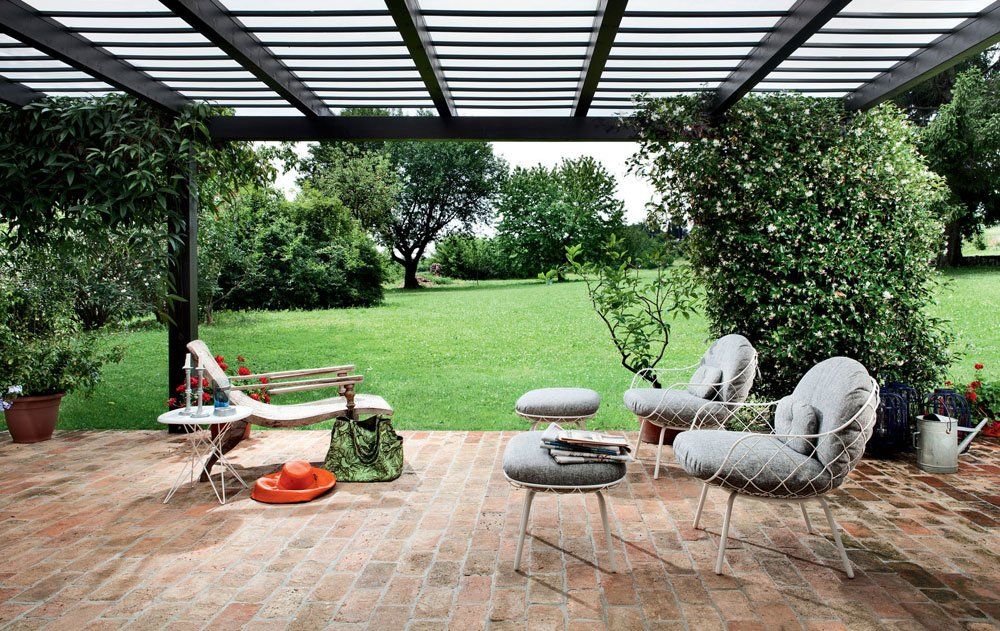 Sedia Piña Rocking Chair e Low Chair