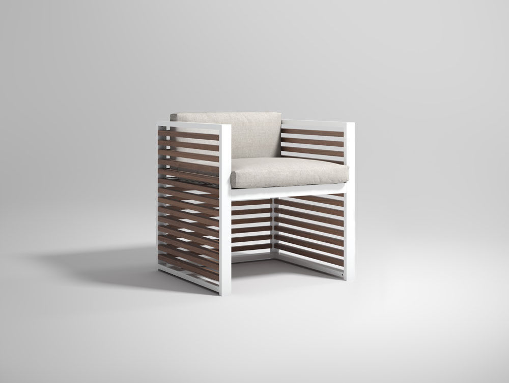 Poltroncina DNA Teak