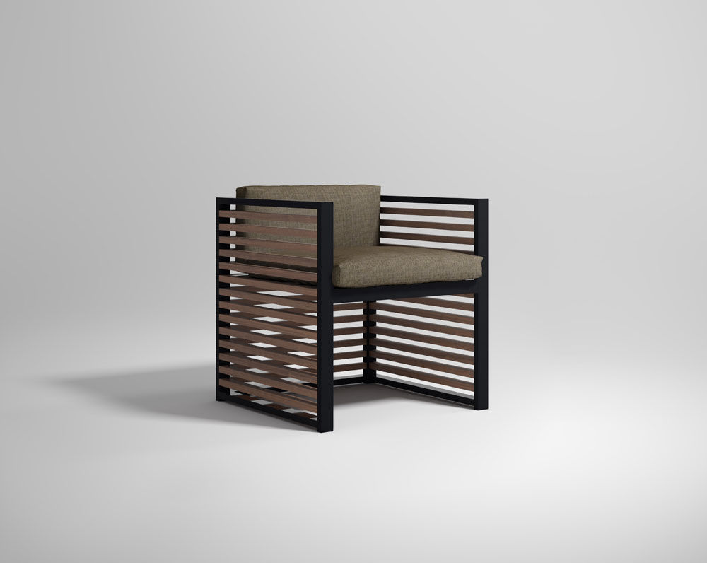 Poltroncina DNA Teak
