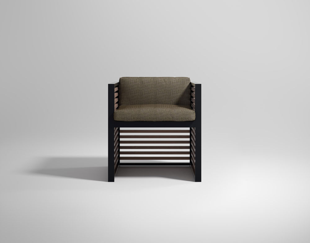 Poltroncina DNA Teak
