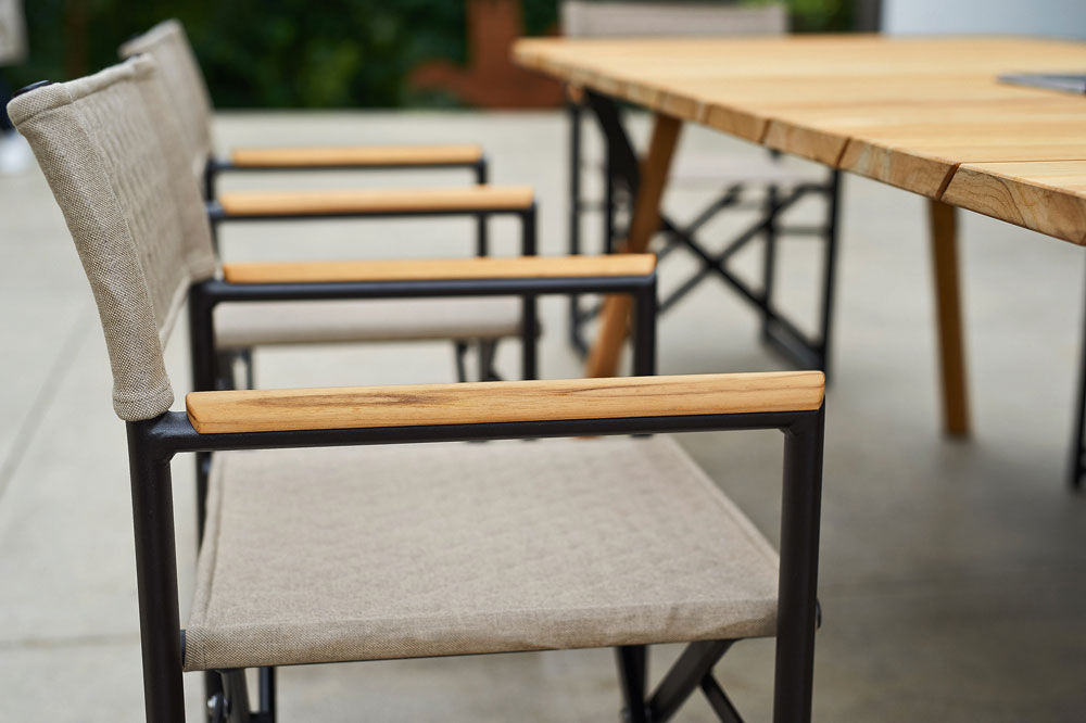 Sedia Victor Regista Teak