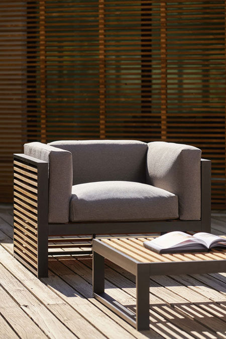 Poltroncina DNA Teak