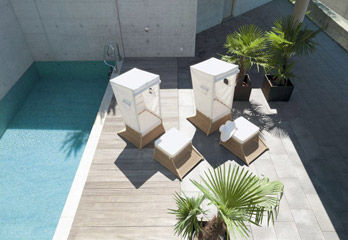 Pouf Beach Stool