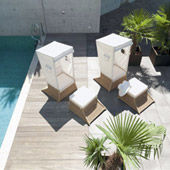 Pouf Beach Stool
